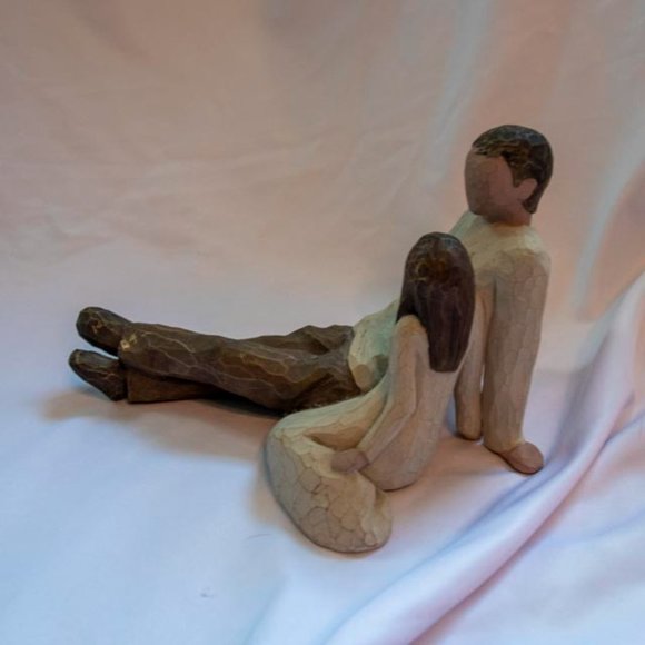 Willow Tree Figurine - Father and Daughter- 2000